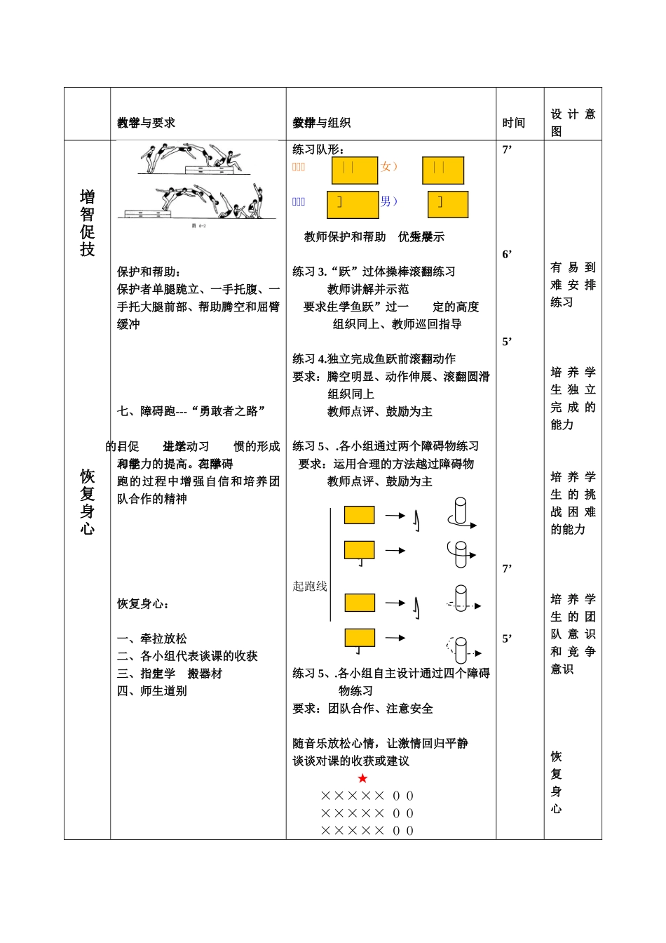 鱼跃前滚翻教案建春_第2页