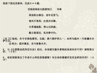 诗歌鉴赏 (2)