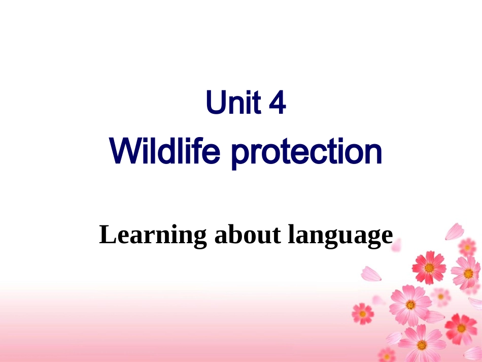 高一英语人教课标必修二Unit4Learningaboutlanguage_第1页