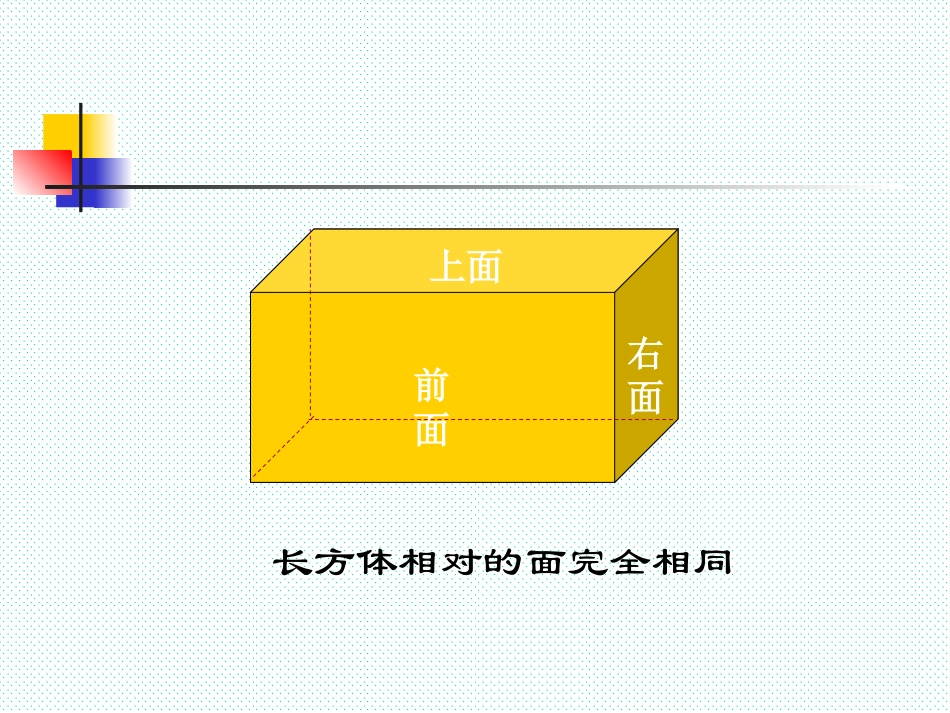 -长方体和正方体的表面积_第1页