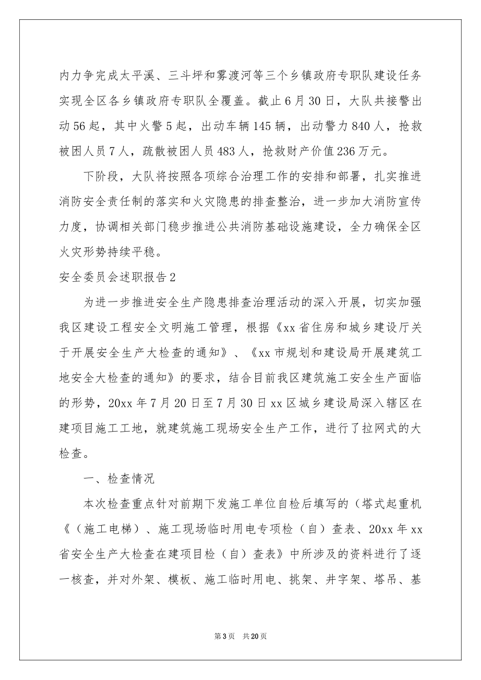 安全委员会述职报告_第3页
