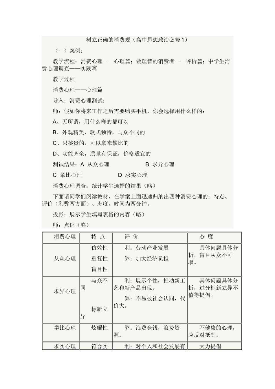 树立正确的消费观_第1页