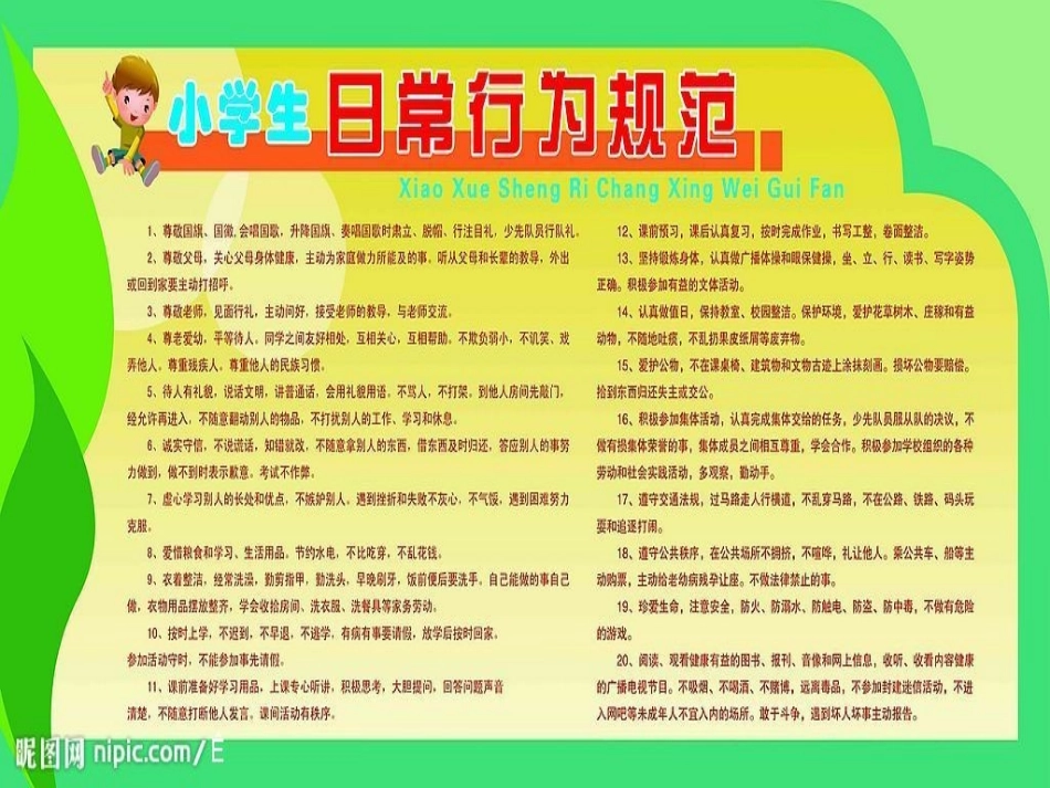 小学主题班会课件：学做文明小学生_第2页