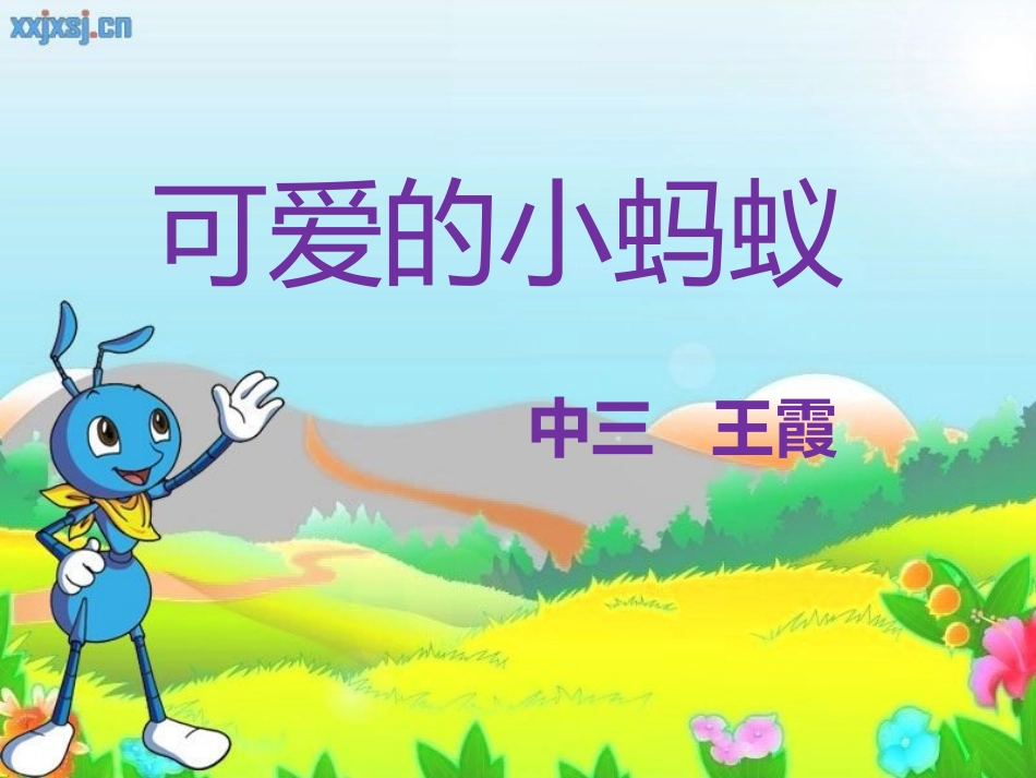 可爱的小蚂蚁_第1页