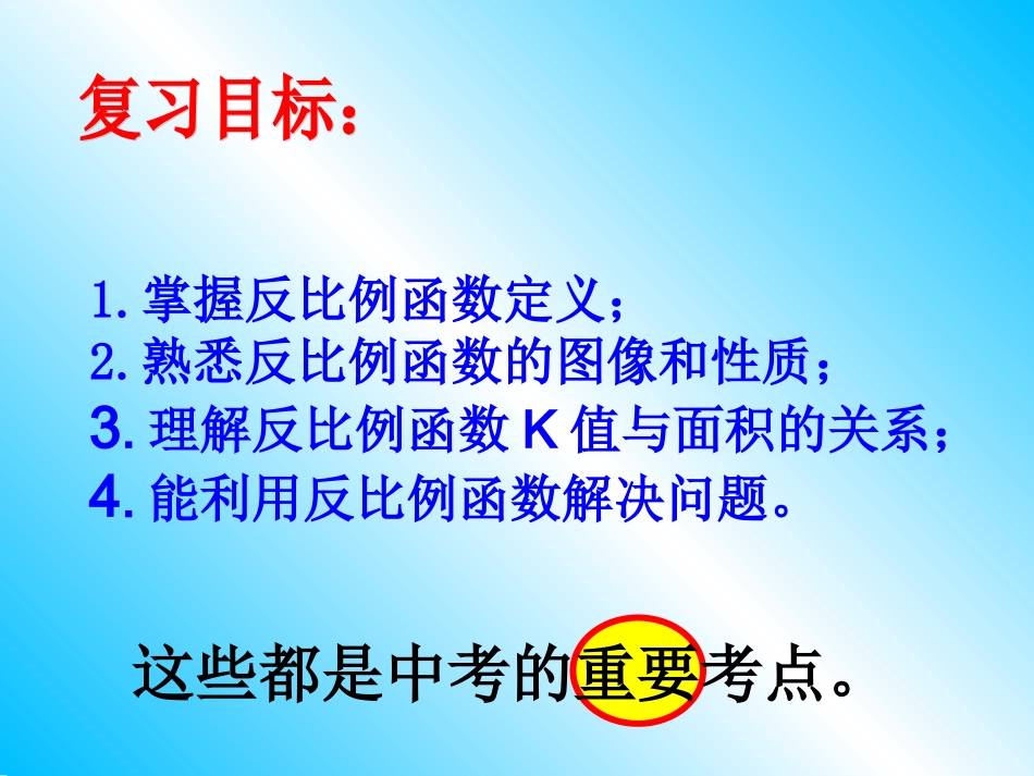 复习反比例函数课件(1)_第2页