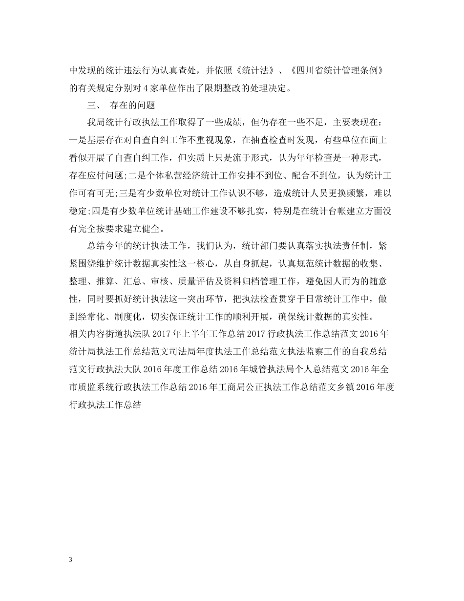 统计执法工作总结_第3页