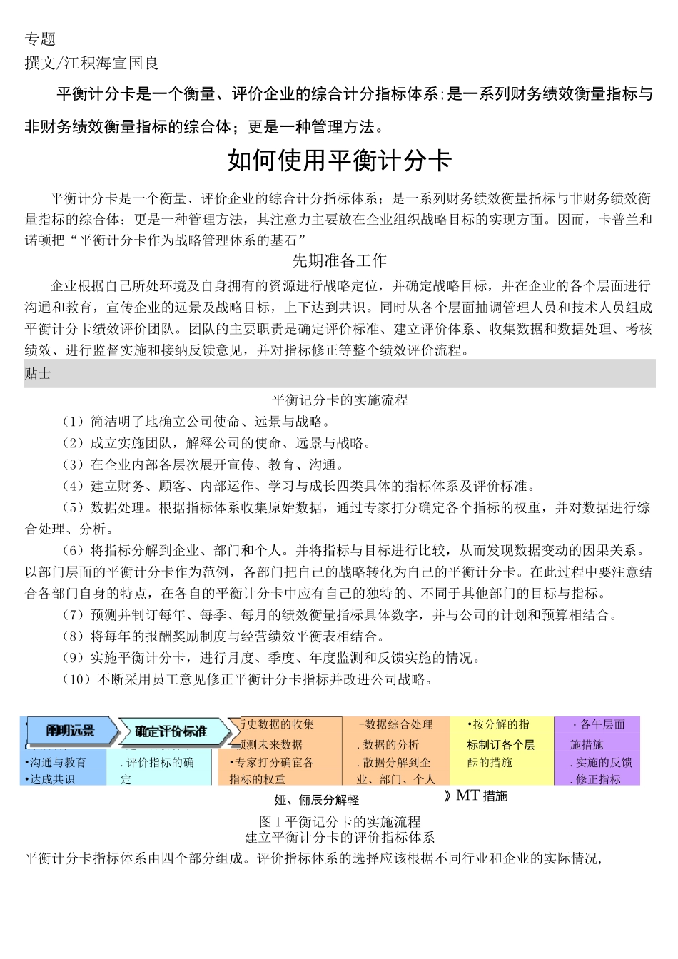 如何使用平衡计分卡_第1页