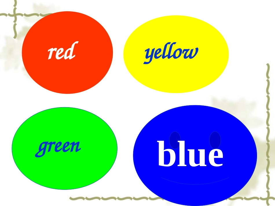 广州最新版三年级下册Unit1_I_like_red_课件_第3页