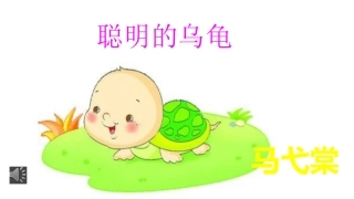 聪明的乌龟马弋棠
