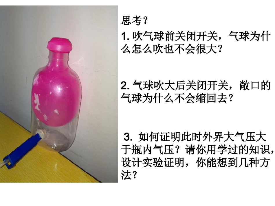 大气压强复习课件_第2页
