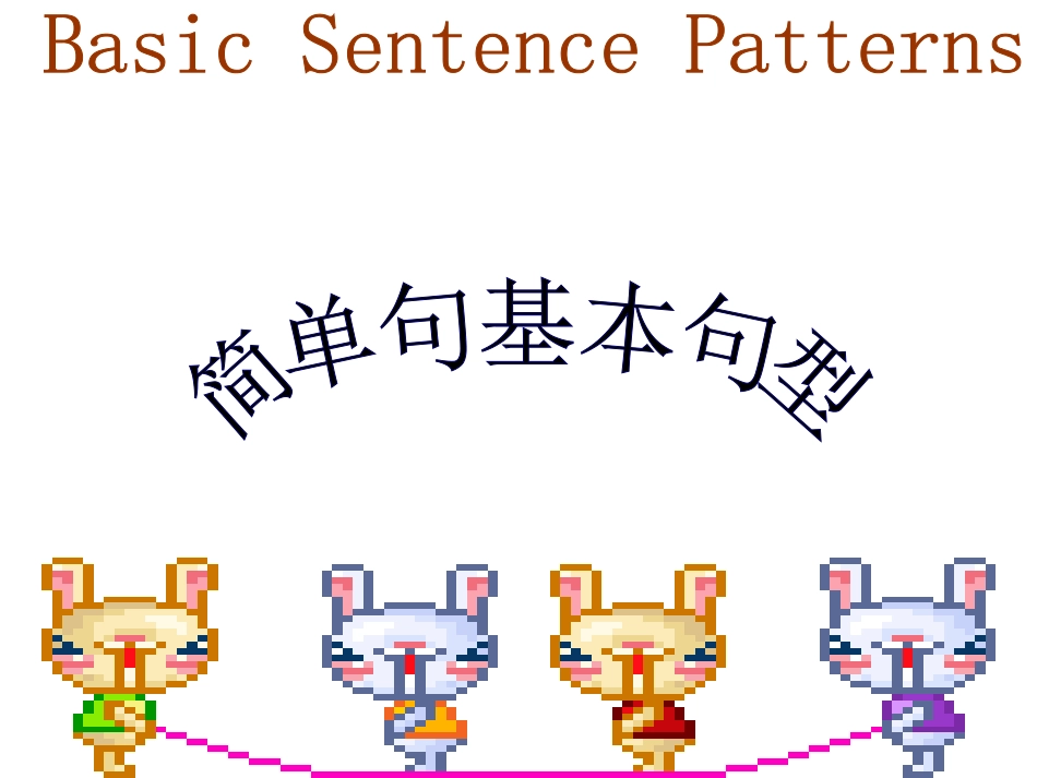 高考英语简单句的五大基本句型_第3页