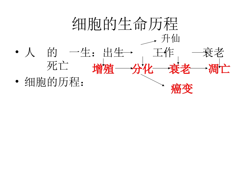 生物高中必修1第六章第一节课件1_第2页
