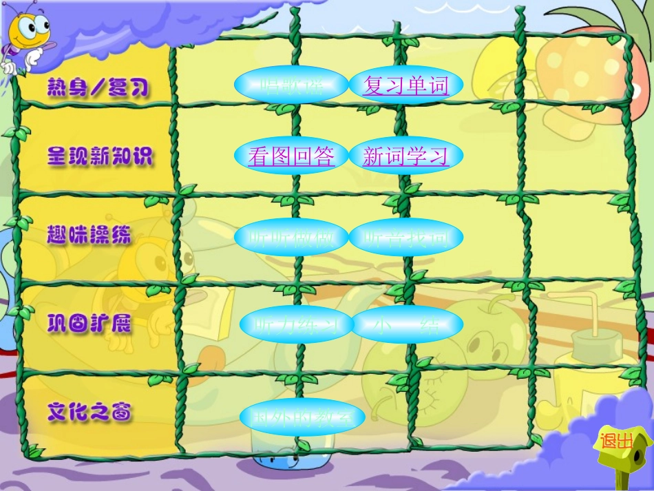 PEP版小学英语四年级上册《Unit-1-My-Classroom》教学课件：Lesson-1_第2页