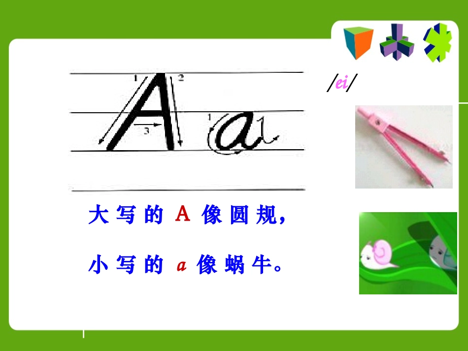 个英语字母书写课件PPT_第3页