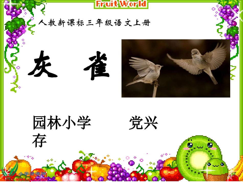 新课标人教版三年级语文上册《灰雀》PPT课件_第2页