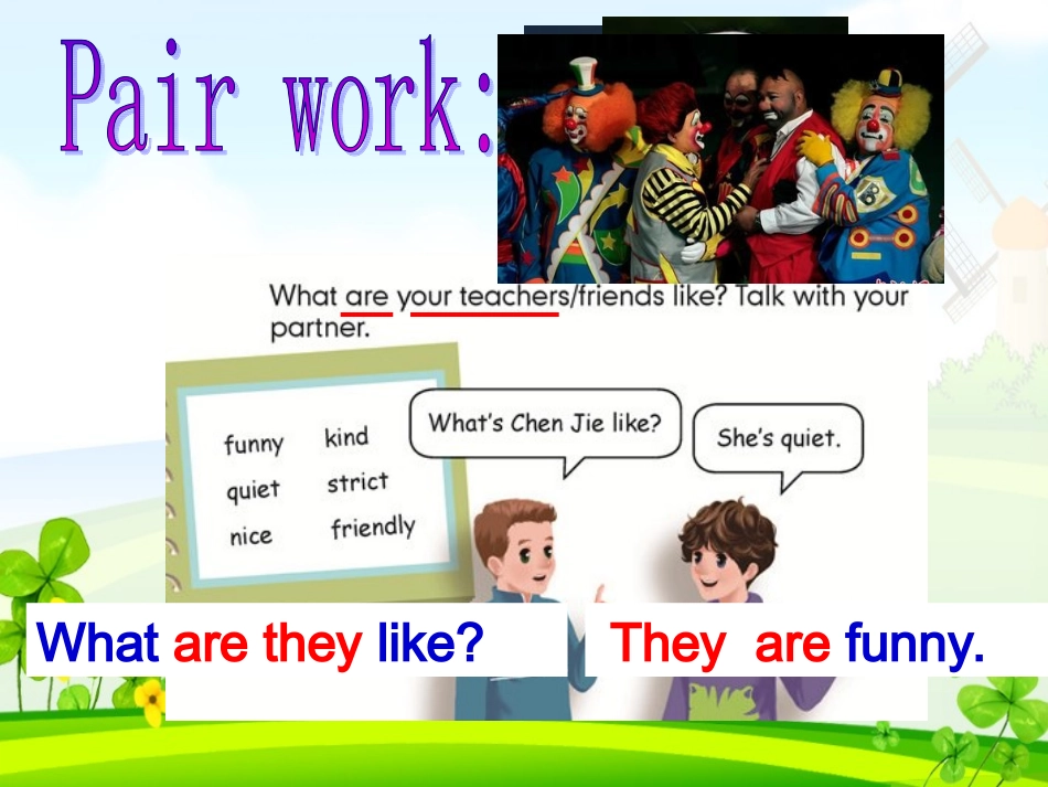 新版pep5-Unit1--What's-he-like-B-Let's-learn_第3页