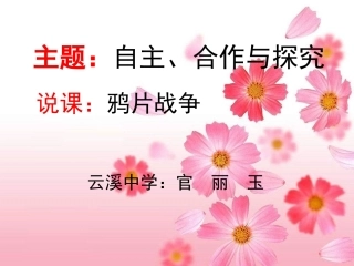 鸦片战争课件官丽玉云中