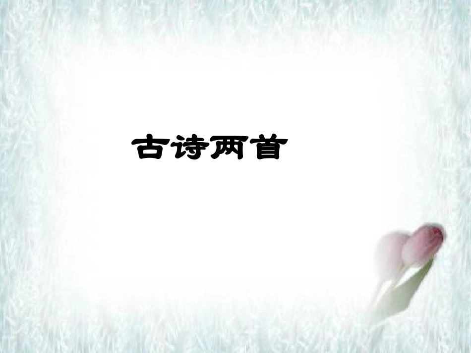 古诗两首课件_第1页