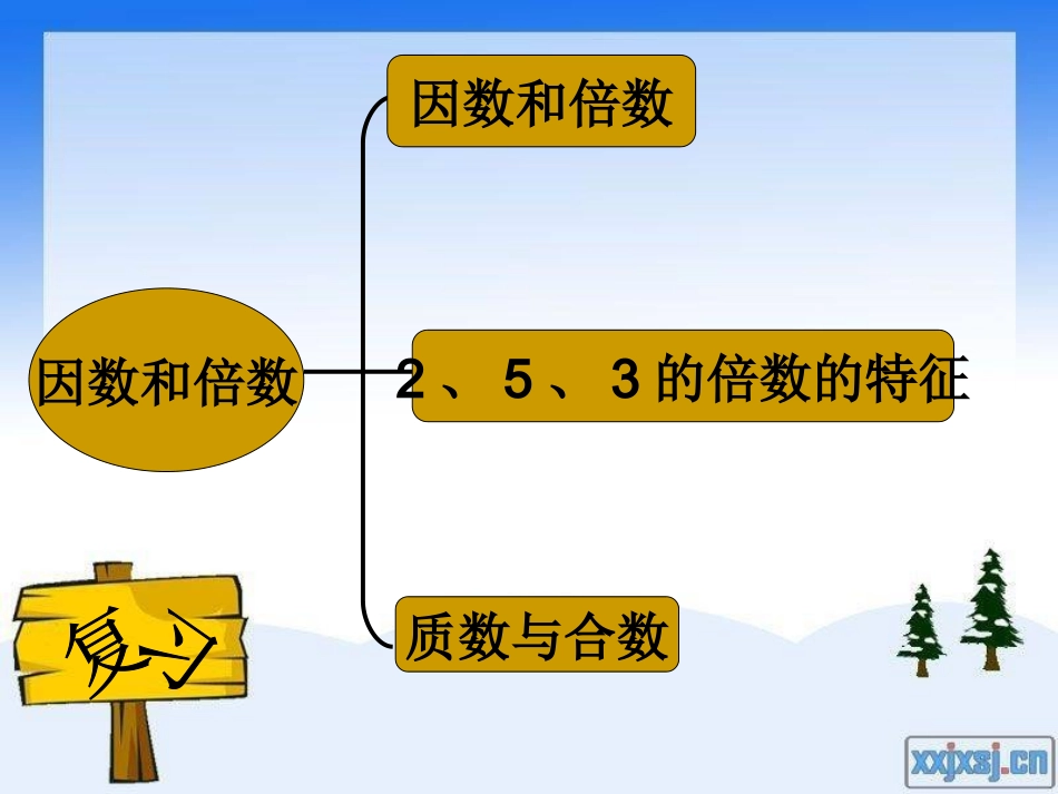 第二单元《因数与倍数》整理与复习_第3页
