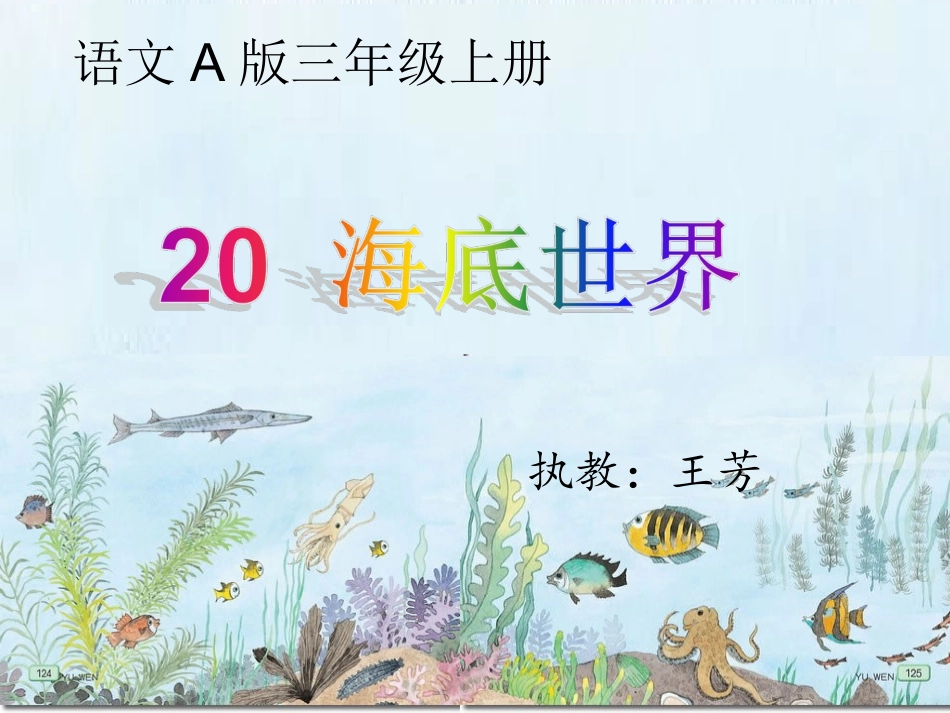 《海底世界》课件_第3页