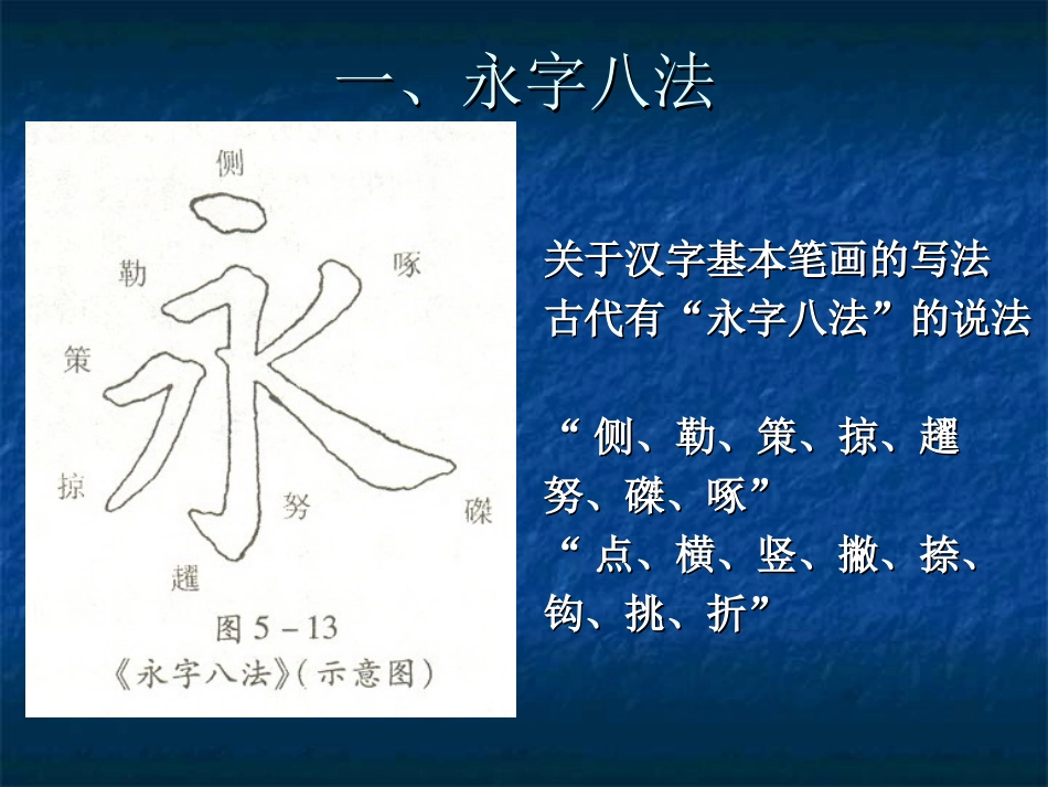 毛笔字基本笔画教学_第2页