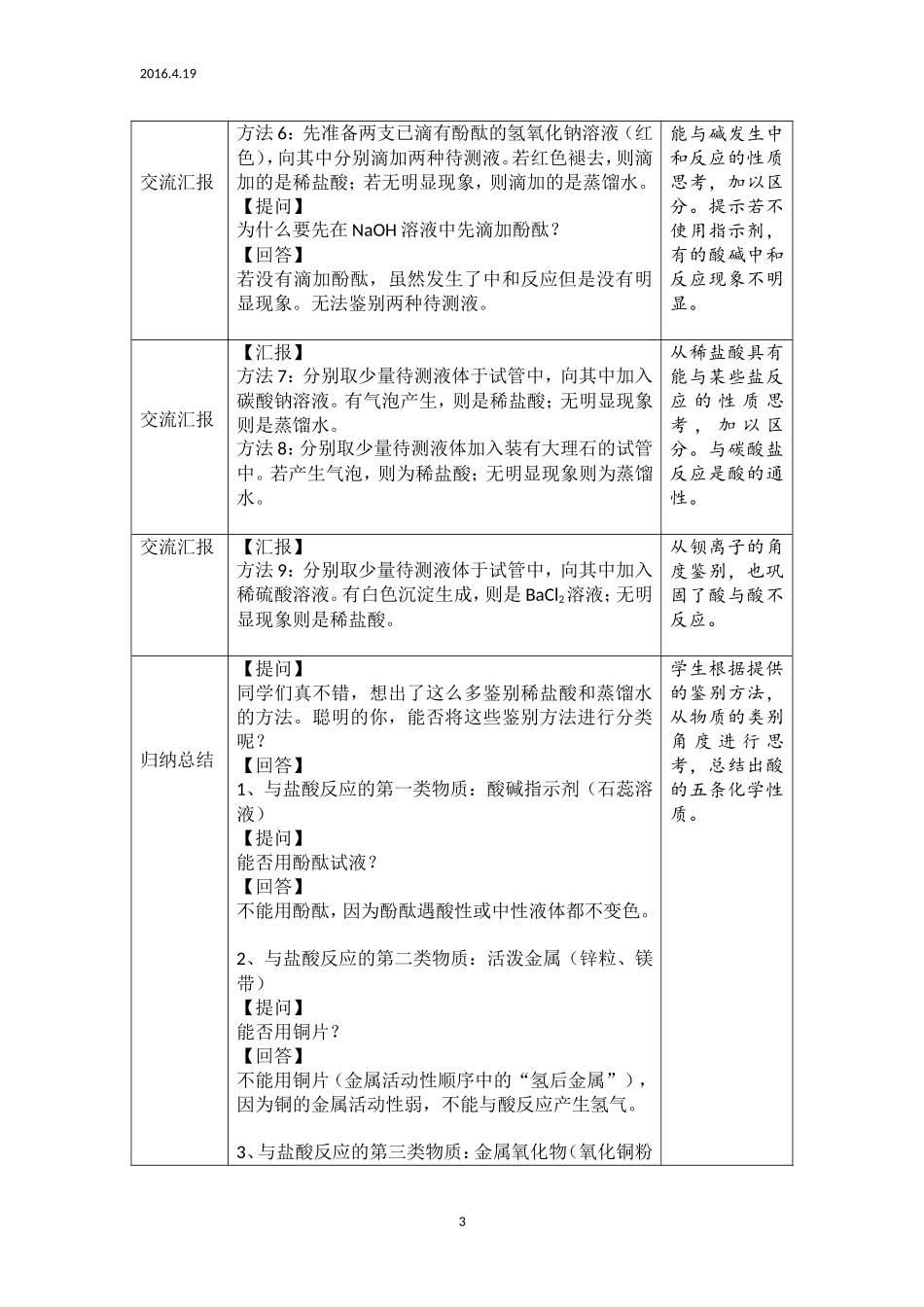 （教案）《酸的化学性质》_第3页