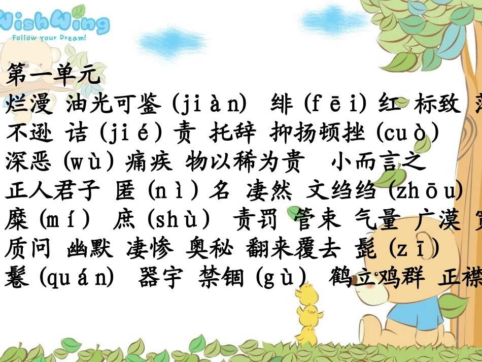 八年级语文下册生字词复习_第2页