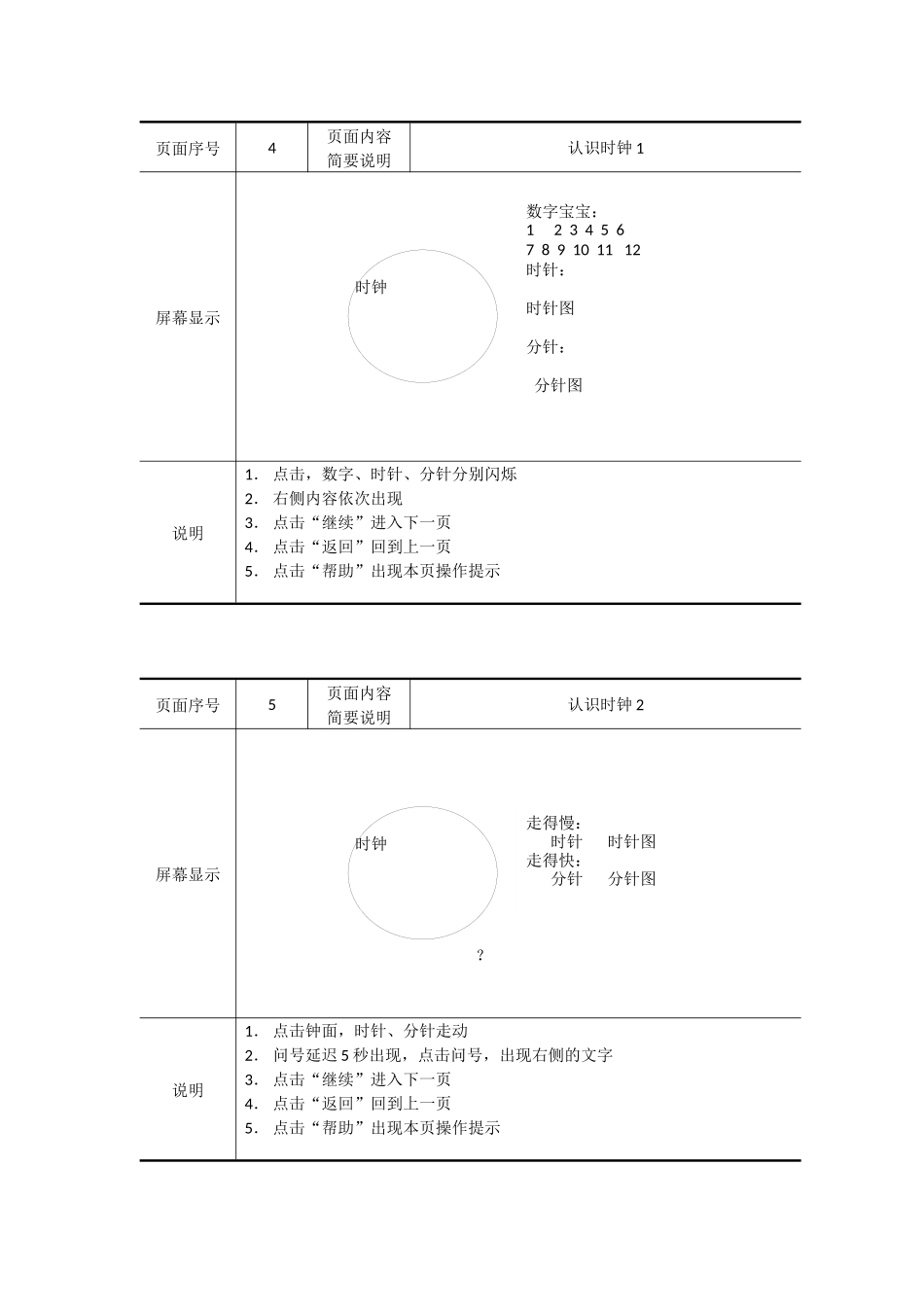 认识时钟-幼儿园数学课件-脚本_第3页