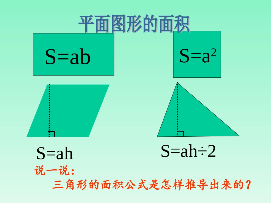 梯形的面积（上课）_第1页