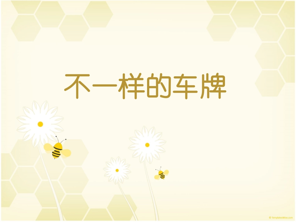 不一样的车牌_第1页