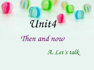 六年级下册U4