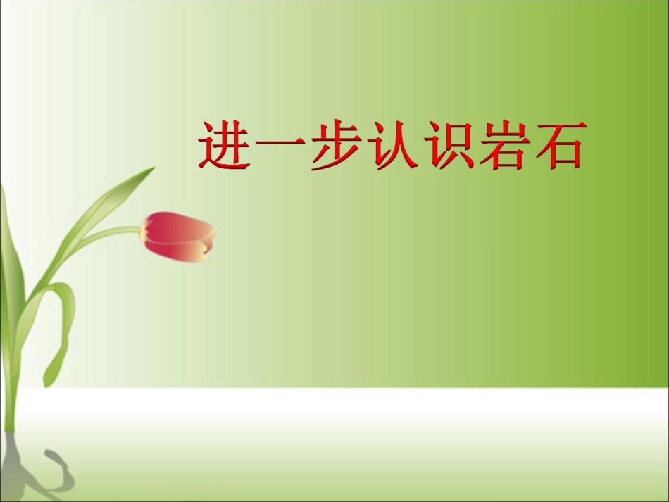 进一步认识岩石_第1页