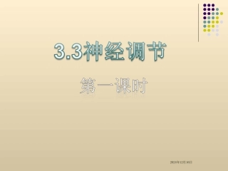 神经调节(第课时)