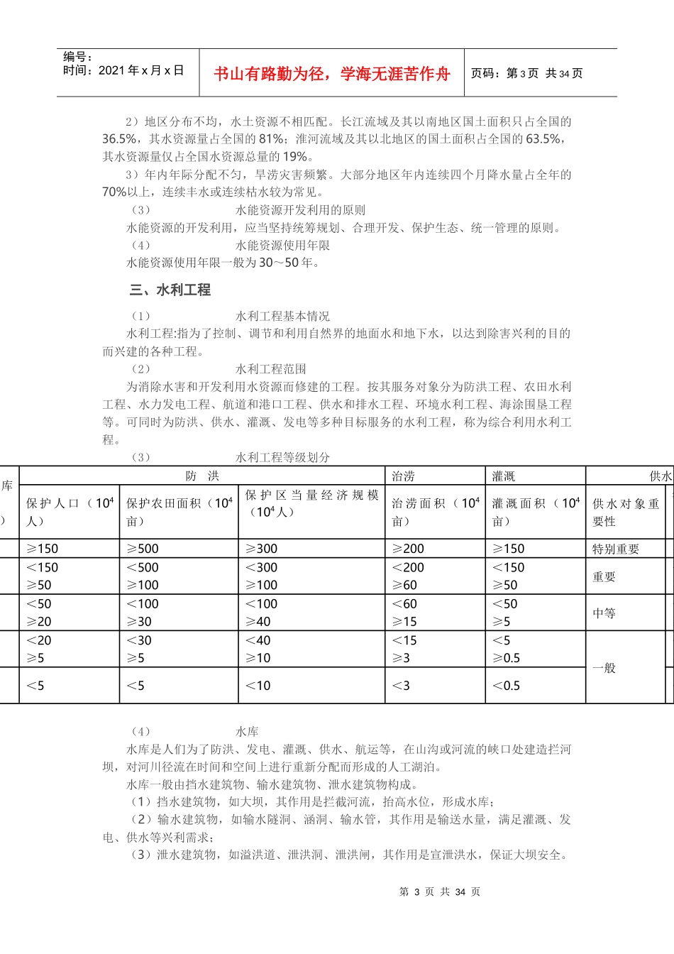 水利公共知识概述_第3页