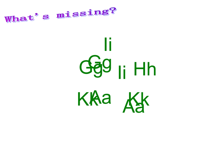 湘少版三年级上册学习字母L-P_第3页