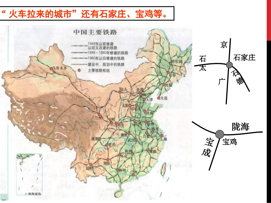 人教版地理必修二52交通运输方式和布局变化的影响课件（共23张）_第3页