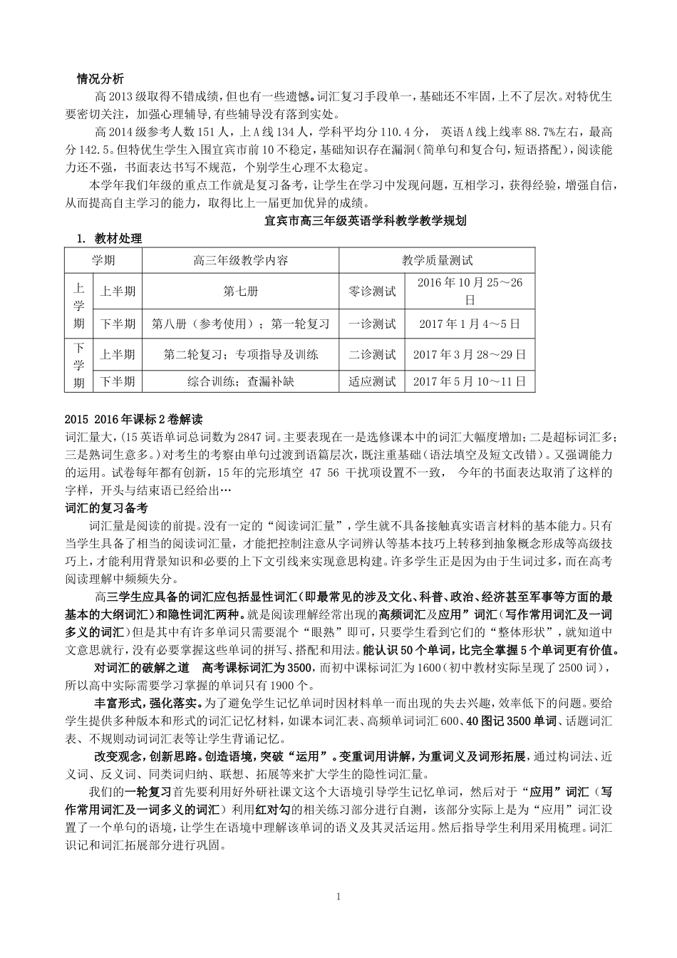 高三复习备考的启示_第1页