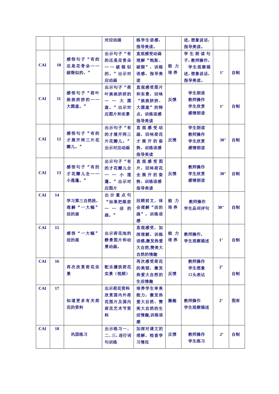 荷花教学设计方案_第3页