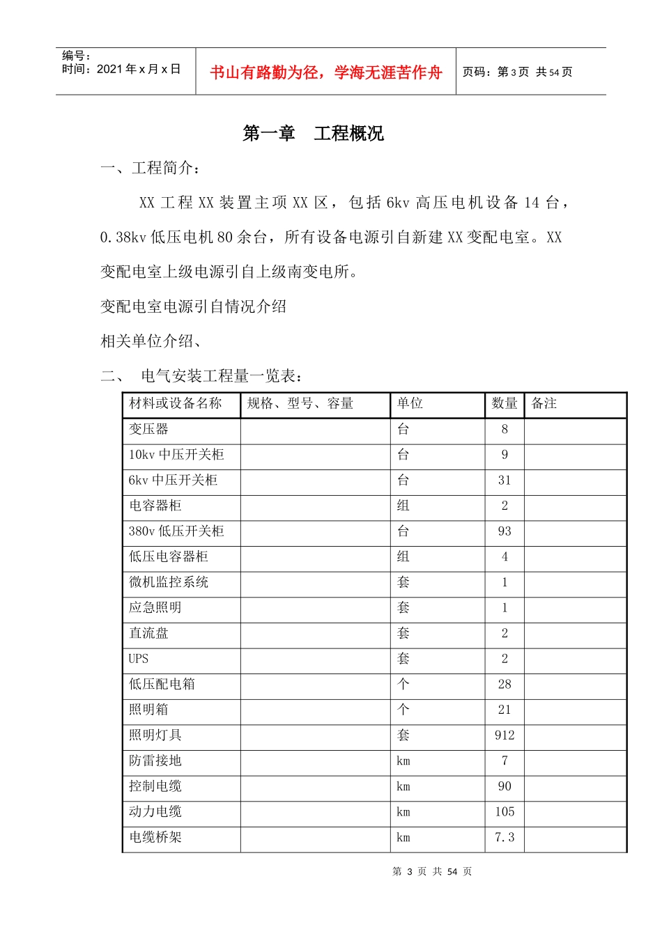 电气监理细则(变配电所)_第3页