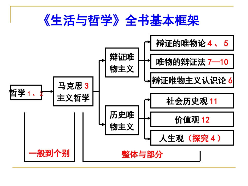 生活与哲学+复习全套课件_第2页