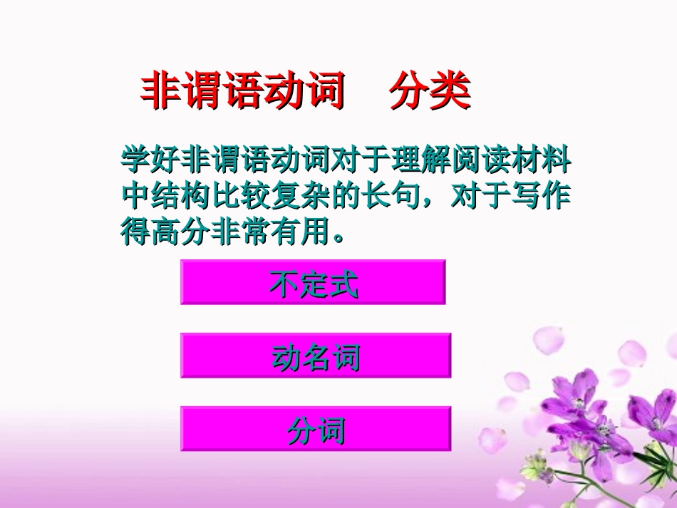 非谓语动词讲课PPT_第2页