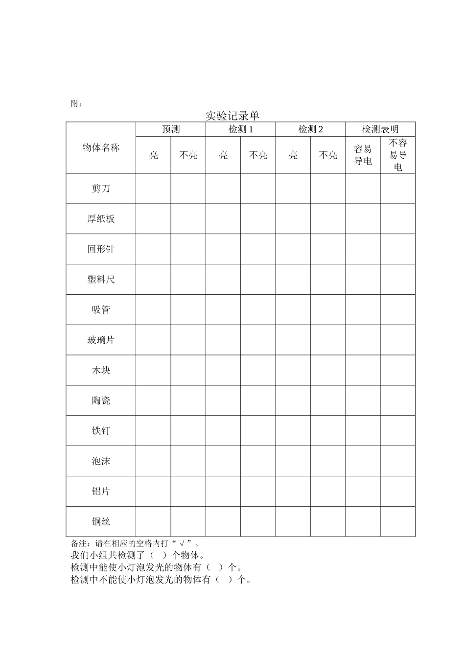 《导体与绝缘体》教学设计_第3页