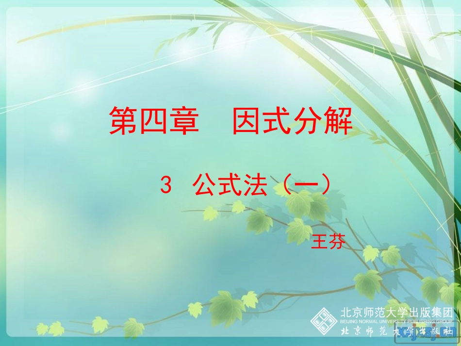 公式法（1）_第1页