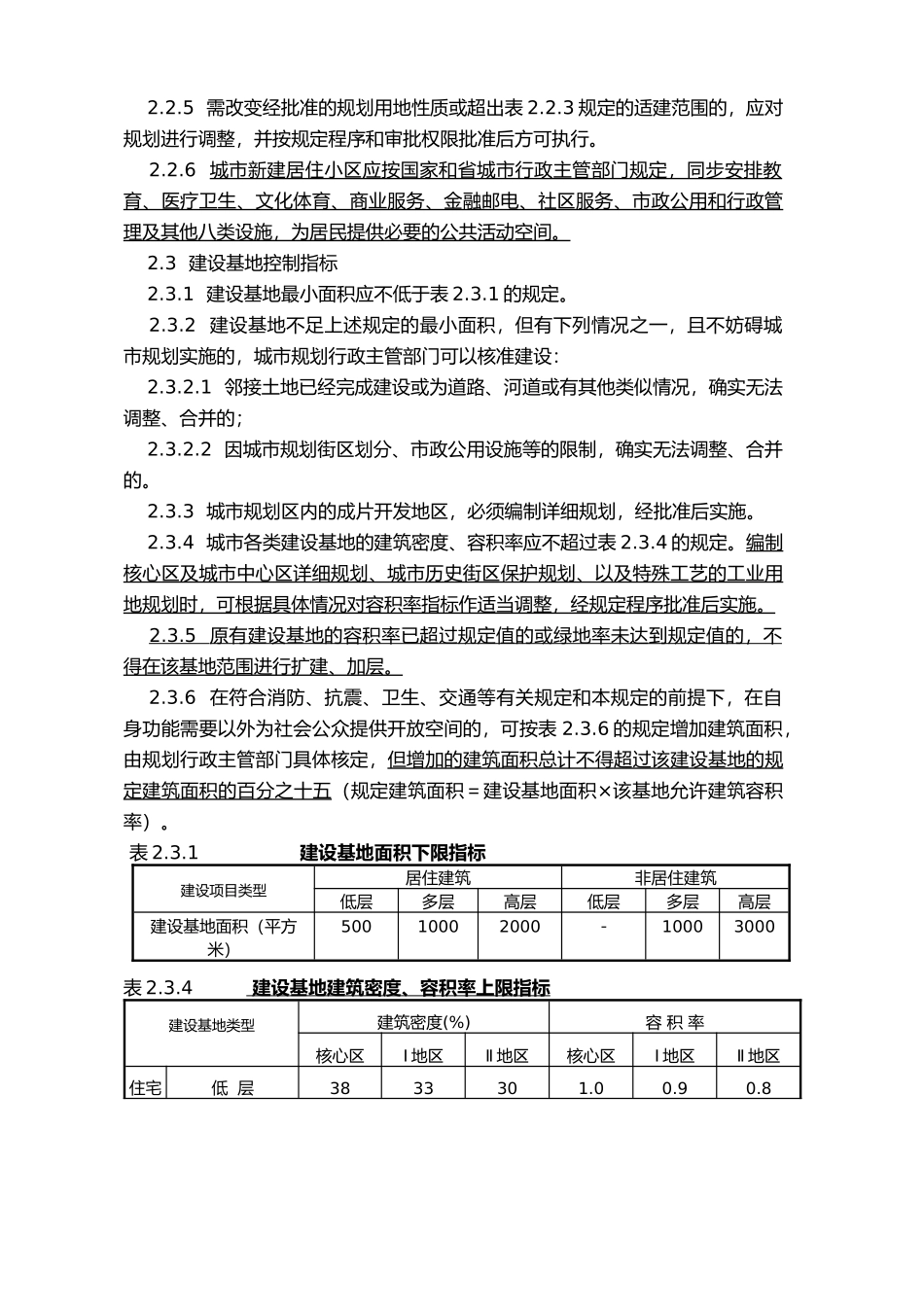 南通市市区城市规划管理技术规定_第2页
