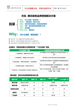 某科技智胜品牌营销解决方案报价