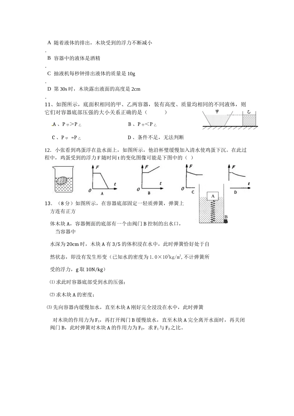 浮力压强专题_第3页