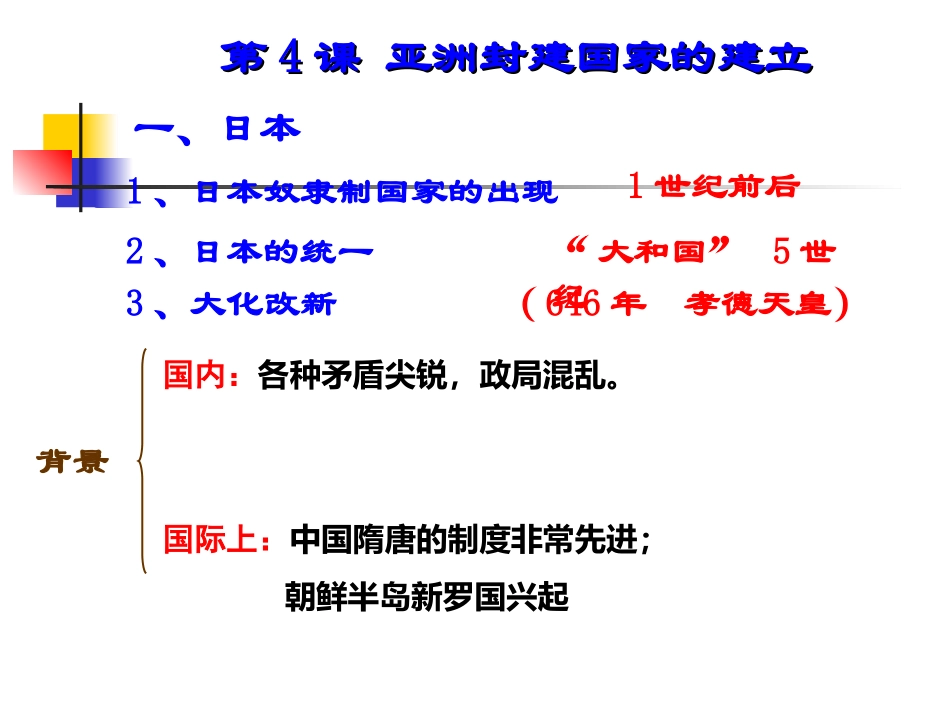 《亚洲封建国家的建立》课件01_第2页