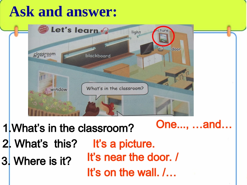 修改了新版PEP英语四年级上册Unit2-A-Let's-learn_第2页