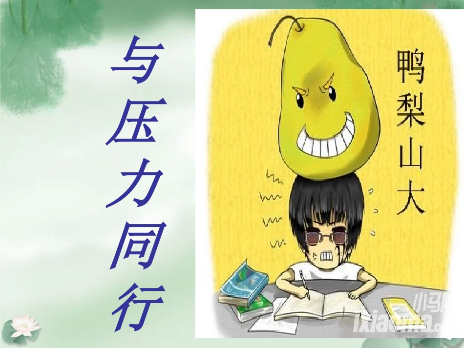 与压力同行课件_第1页