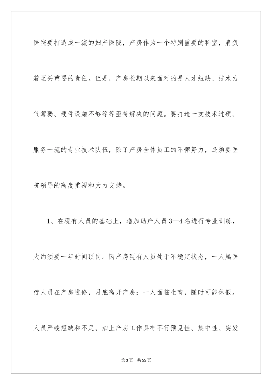 2024产科工作计划_2_第3页